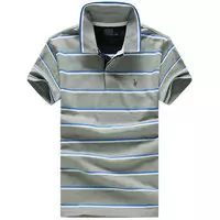 polo coton tee shirt pique slim fit classic rayure cheval pony